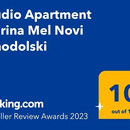 Studio Apartment Marina Mel Novi Vinodolski Esterno foto