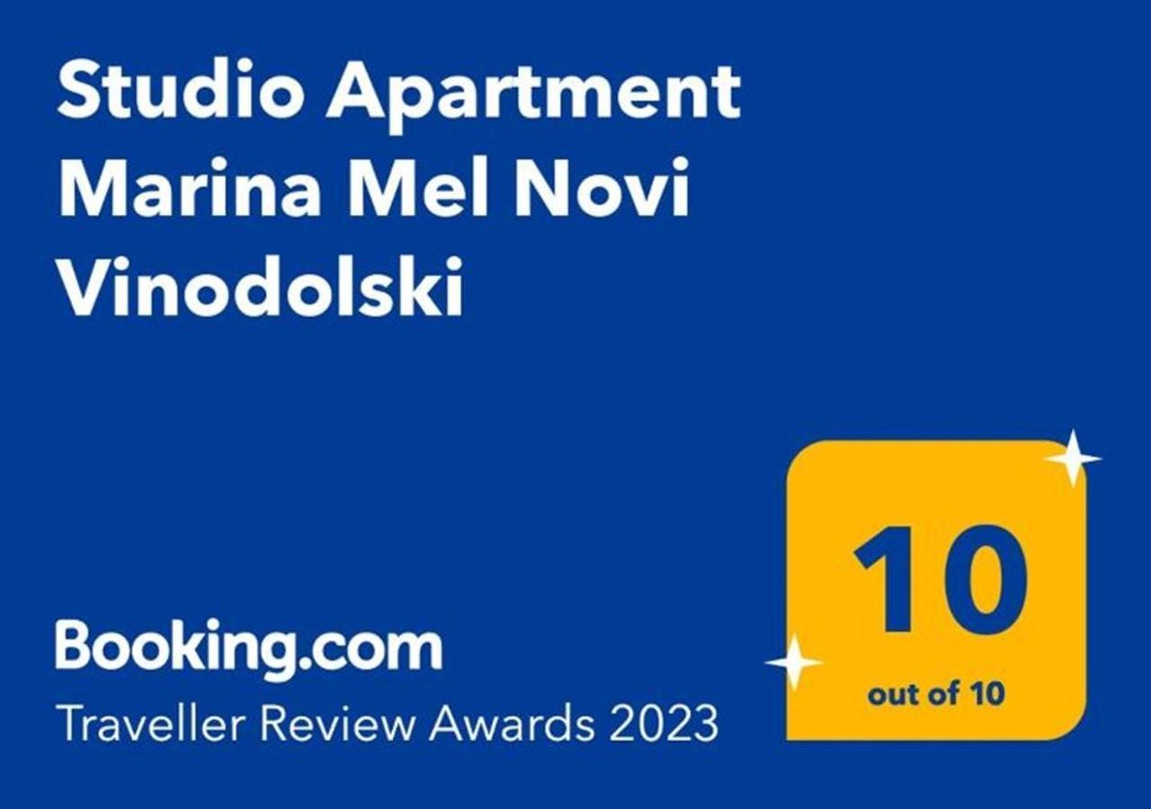 Studio Apartment Marina Mel Novi Vinodolski Esterno foto